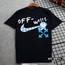 나이키 X 오프화이트 콜라보 도라에몽 반팔티