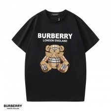 버버리 런던 체크 곰돌이 반팔티