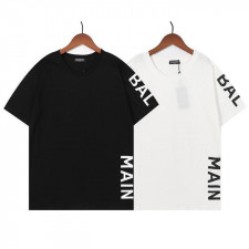 발망 사이드 나염 반팔티