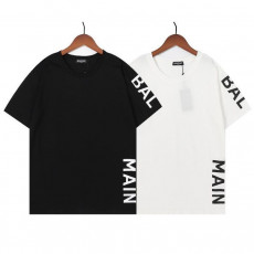 발망 사이드 나염 반팔티