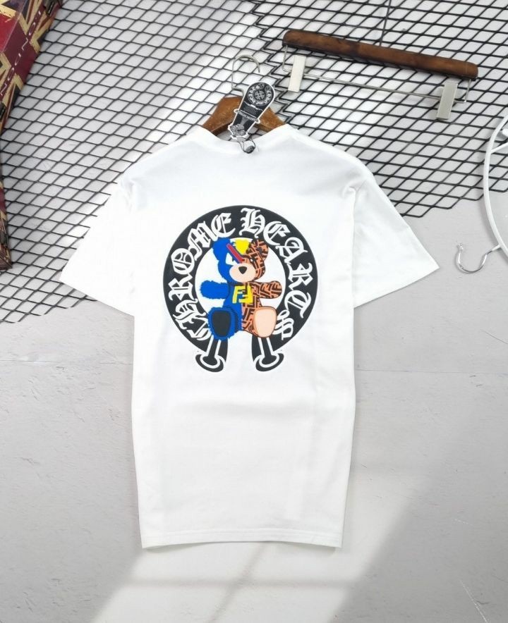 펜디 X 크롬하츠 콜라보 반팔티