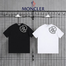 몽클레어 어깨 로고 반팔티