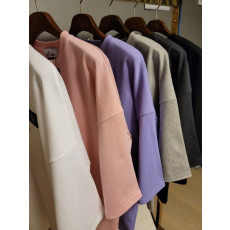 스톤아일랜드 오버핏 7부 티셔츠