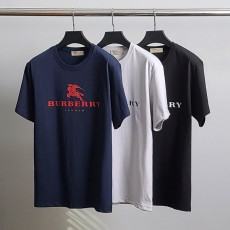 버버리 기사 레터링 반팔티