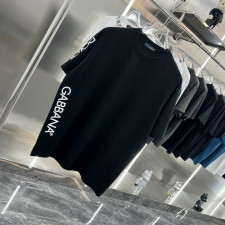 돌체앤가바나 사선 빈티 나염 반팔티