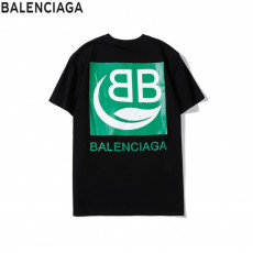 발렌시아가 그린 페이스 반팔티