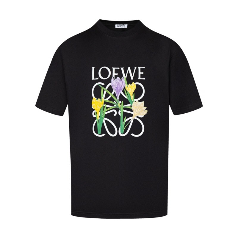 로에베 튤립 플라워 반팔티