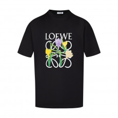 로에베 튤립 플라워 반팔티