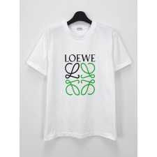 로에베 컬러 로고 반팔티