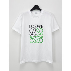 로에베 컬러 로고 반팔티