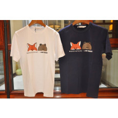 메종키츠네 라인 프렌즈 반팔티