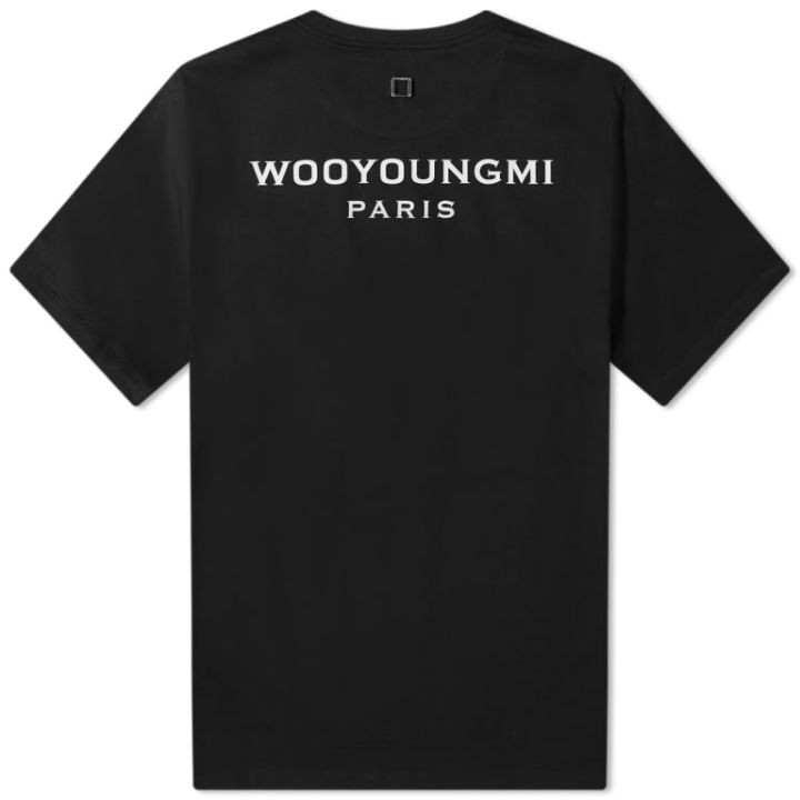 우영미 파리스 자수 로고 반팔티