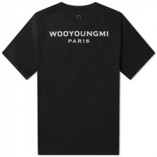 우영미 파리스 자수 로고 반팔티