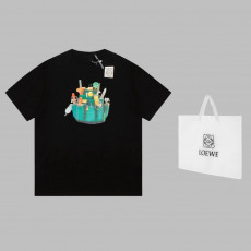 로에베 세계 전시회 시리즈 도구 가죽 가방 반팔티