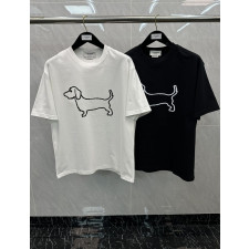 톰브라운 강아지 프린트 반팔티