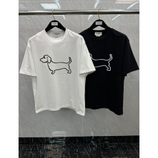 톰브라운 강아지 프린트 반팔티