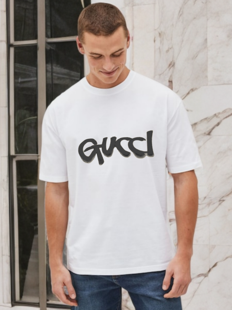 구찌 레트로 그래피티 반팔티