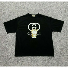 구찌 골드 도라에몽 썸머 반팔티