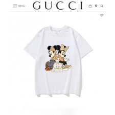 구찌 골드 미키 디즈니 반팔티