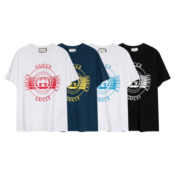 구찌 옐로우 더스트 로고 반팔티