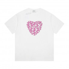 샤넬 로고 하트 반팔티