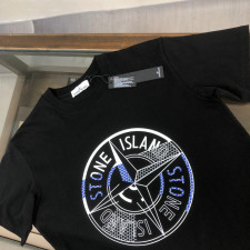 스톤아일랜드 블루 컴패스 반팔티