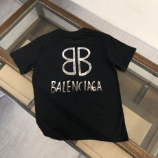 발렌시아가 플라스터 로고 반팔티