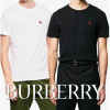 버버리 자수 로고 반팔티