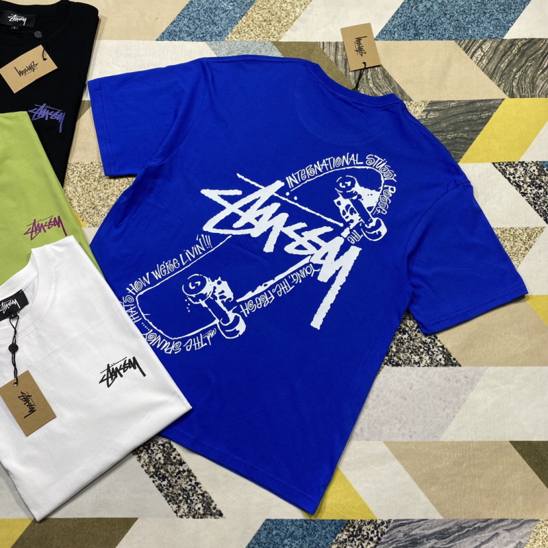 스투시 스케이트 파시 피그먼트 반팔티