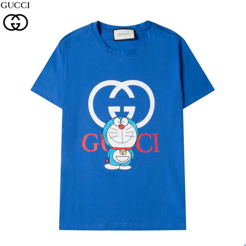 구찌 블루 나염 도라에몽 반팔티