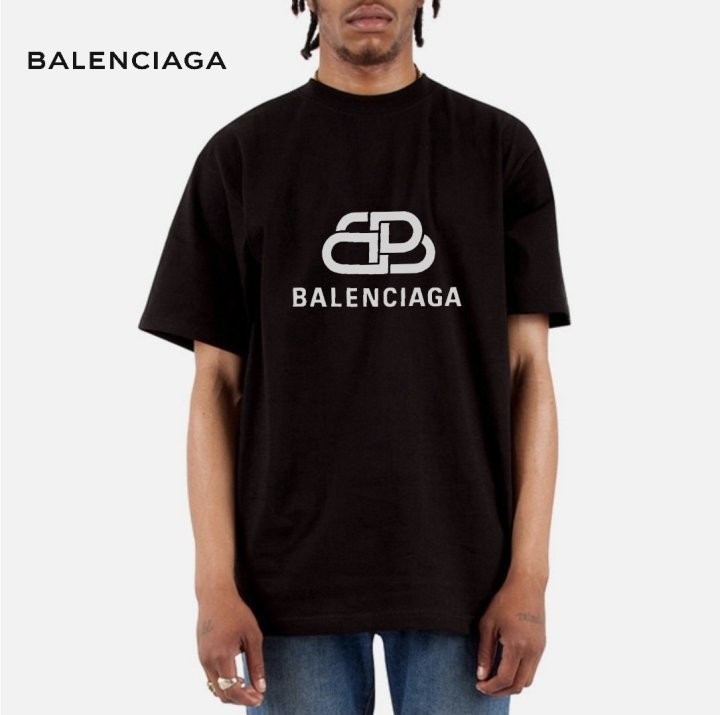 발렌시아가 BB로고 반팔티