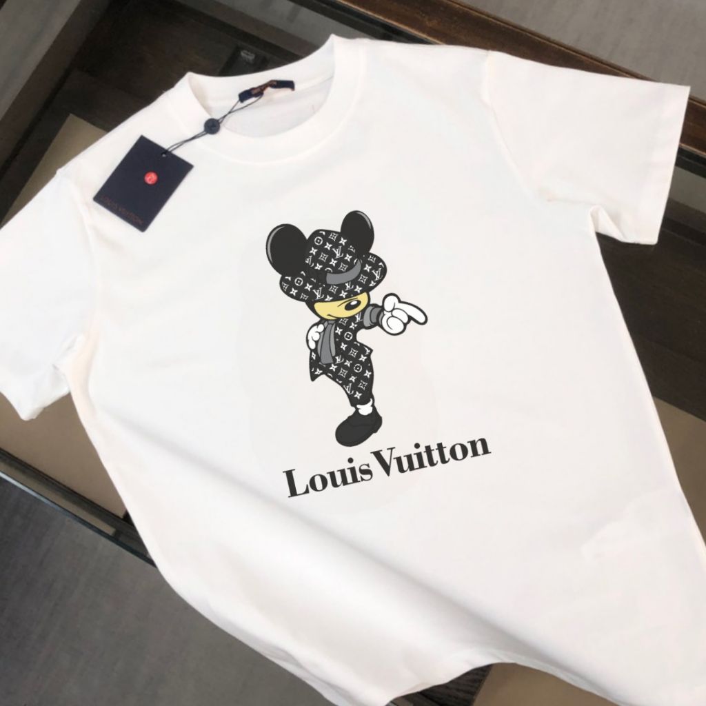 루이비통 미키 잭슨 반팔티