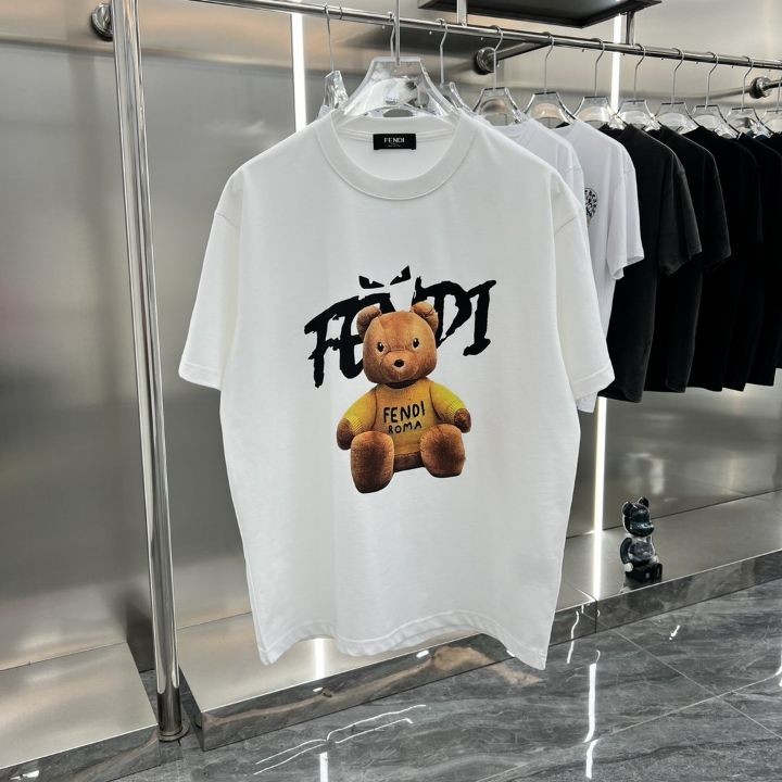 펜디 퀄리 테디 반팔티