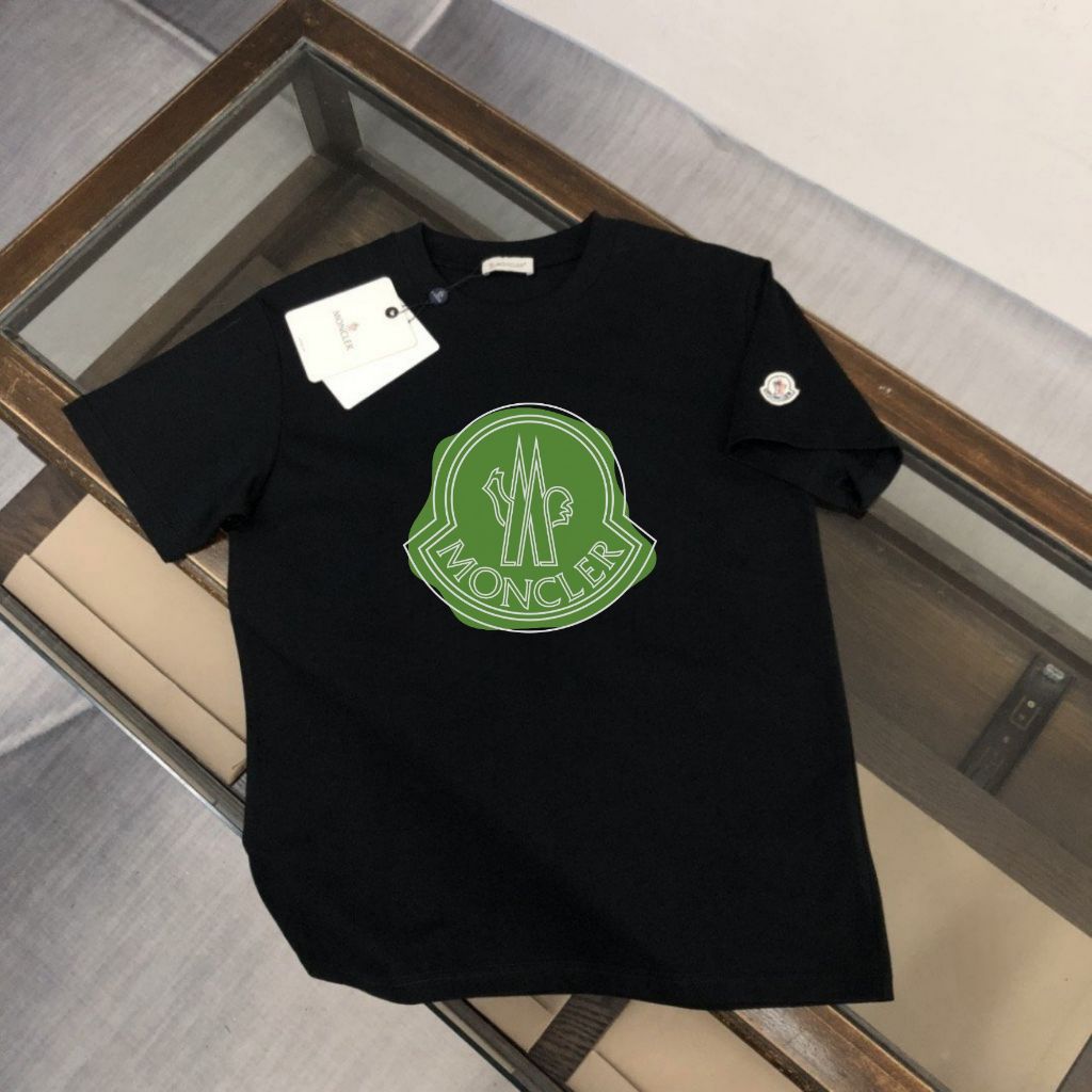 몽클레어 그린 빅로고 반팔티