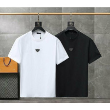 프라다 센터 트라이앵글 반팔티