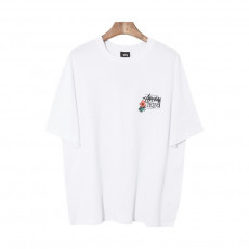 스투시 티키 트라이브 프린트 반팔티