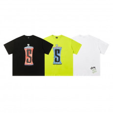 스투시 스프레이 캔 그래피티 반팔티