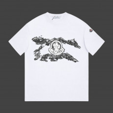 몽클레어 마운틴 스웨이트 데토 3D 로고 반팔티