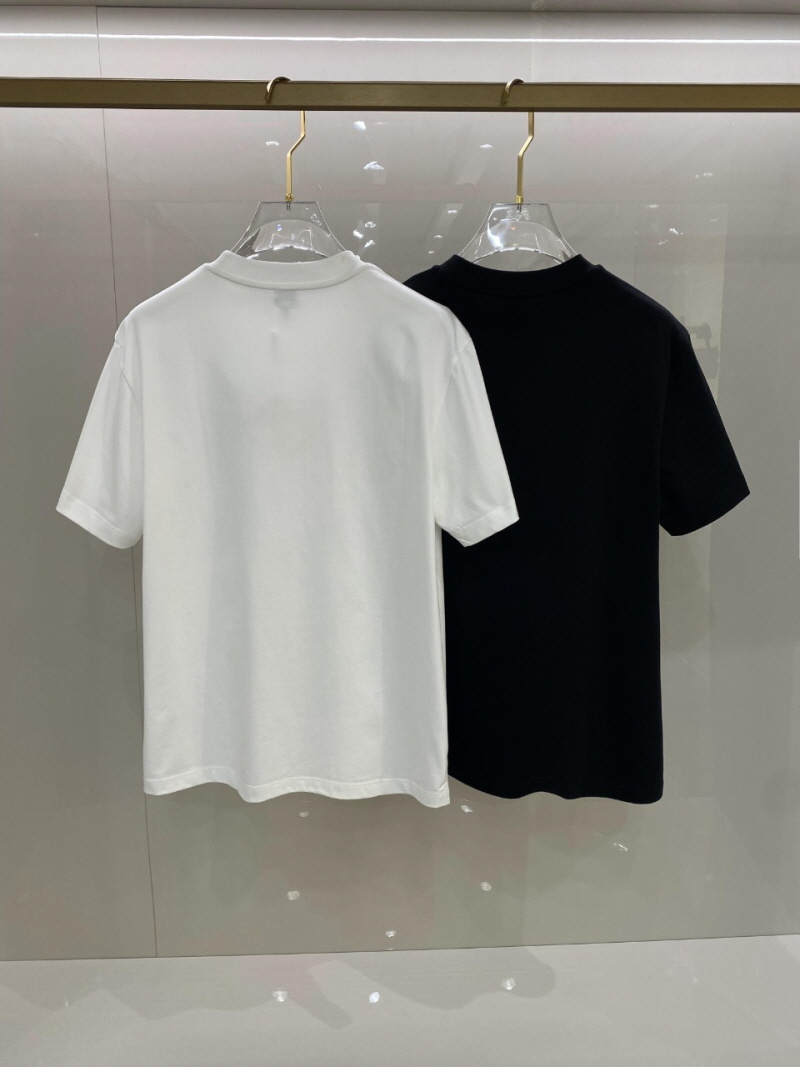 로에베 풀 글리치 아나그램 로고 반팔티