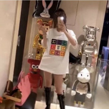 샤넬 뉴 컬렉션 멀티 로고 반팔티