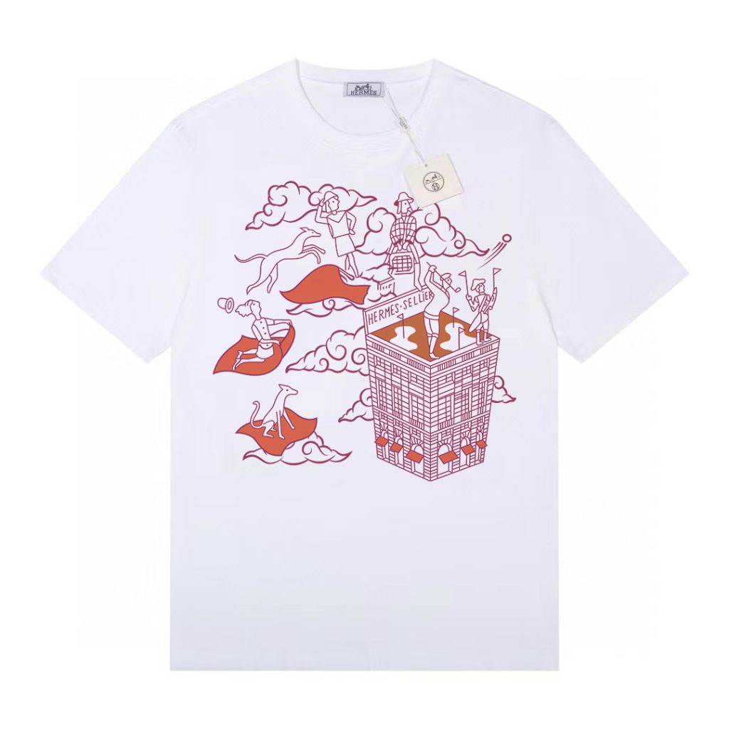 에르메스 클라우드 반팔티