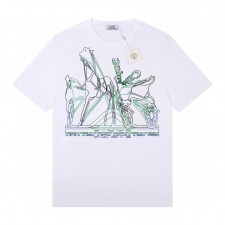 에르메스 그린 그라데이션 반팔티