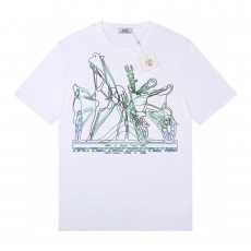 에르메스 그린 그라데이션 반팔티