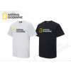 내셔널지오그래픽 등 3D 나염 레터링 반팔티