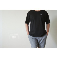 스톤아일랜드 박스 U넥 반팔티