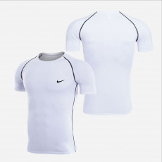 나이키 가슴 스우시 반팔 타이즈