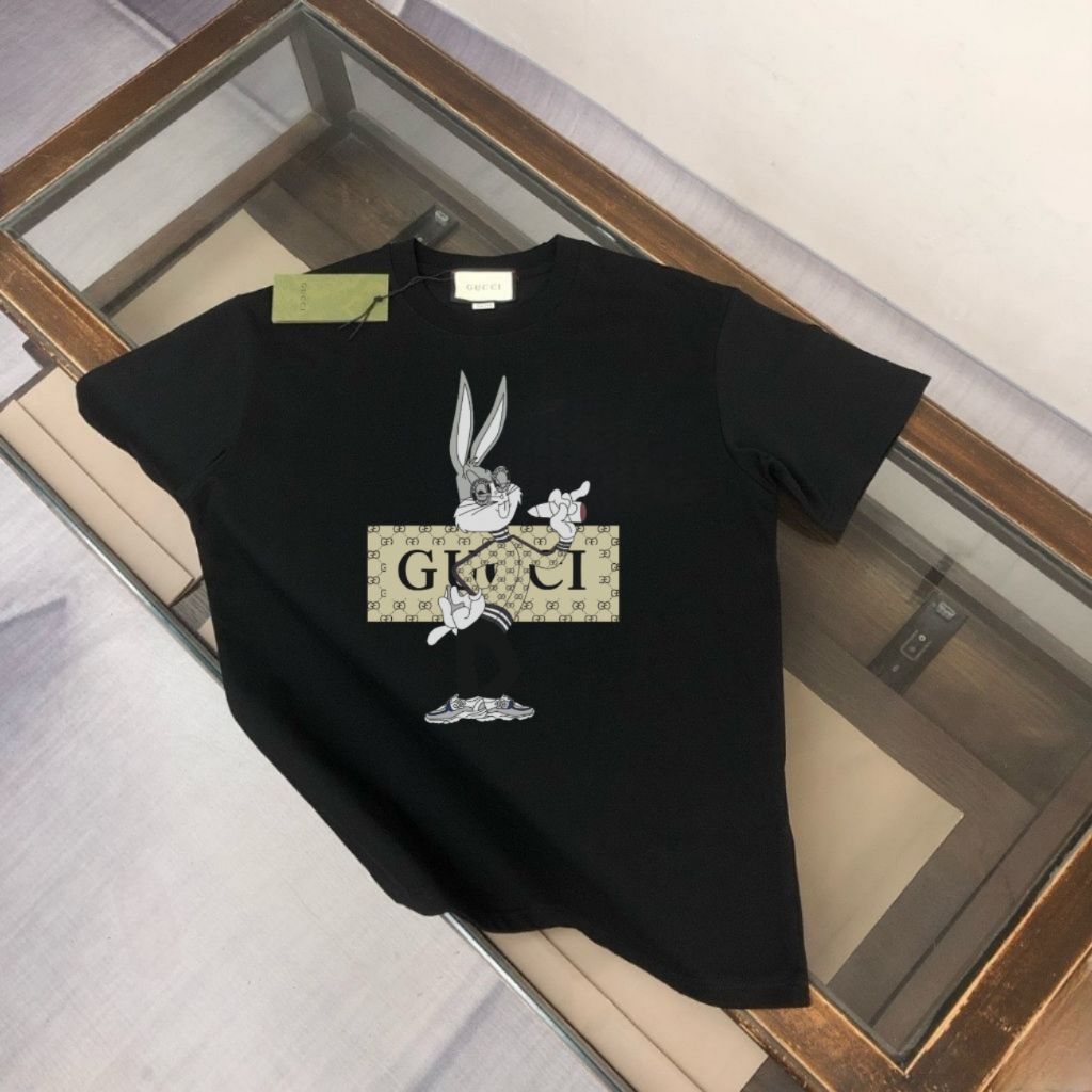 구찌 시가 바니 반팔티