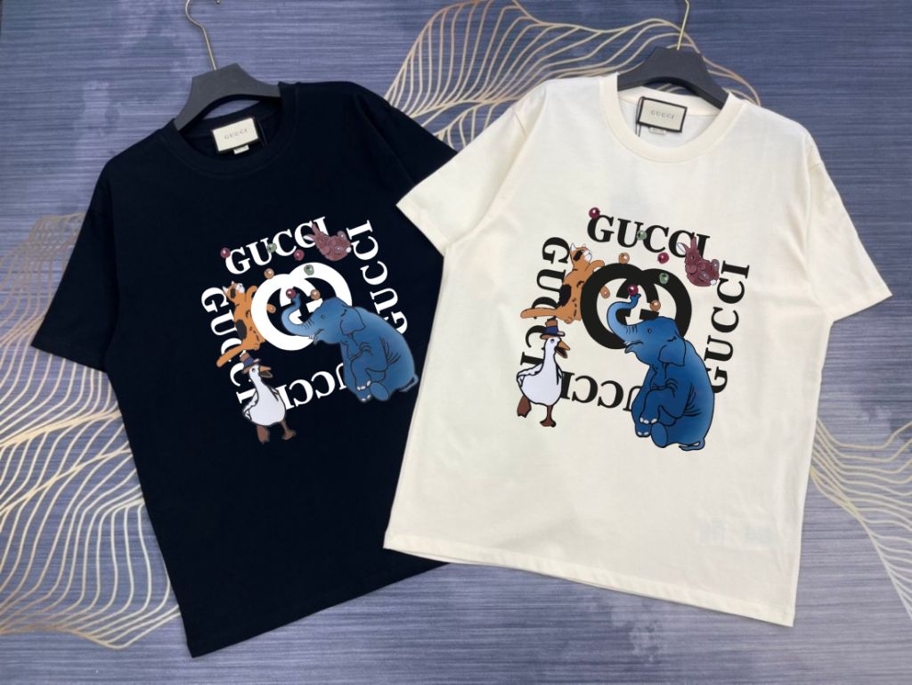 구찌 코끼리 친구들 반팔티