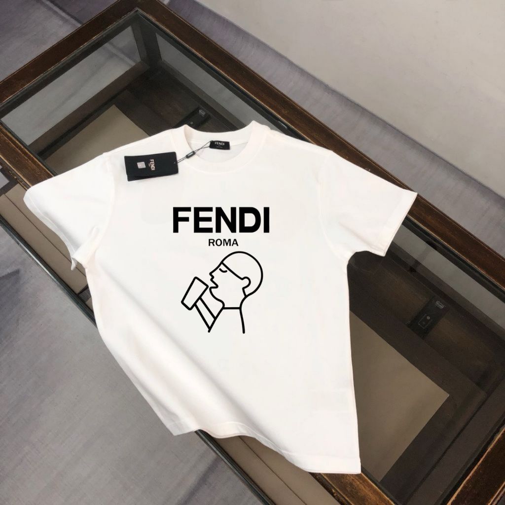 펜디 Thirsty Man 반팔티