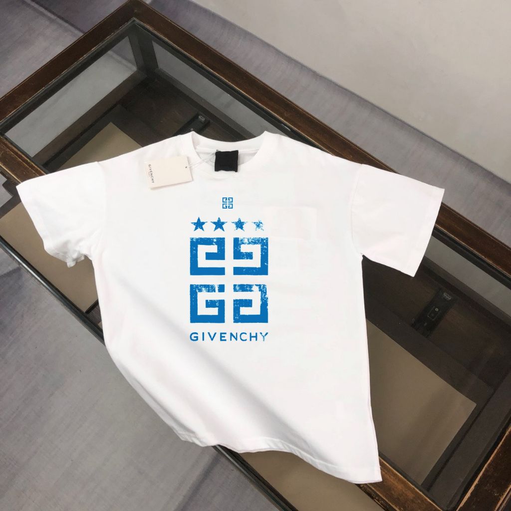 지방시 빈티지 사각 커미션 반팔티